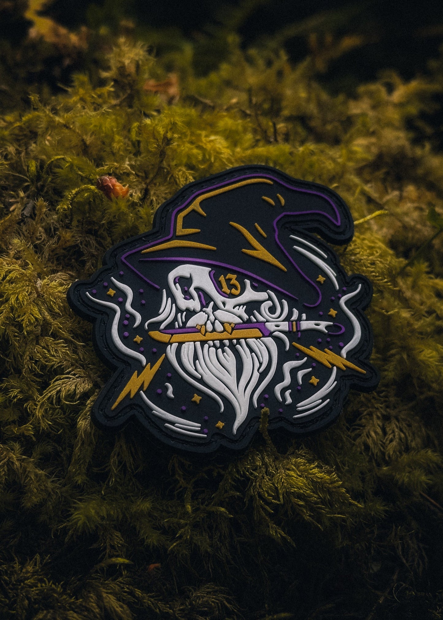 Warlord Entry - Thirteen Wizards Glow PVC Patch