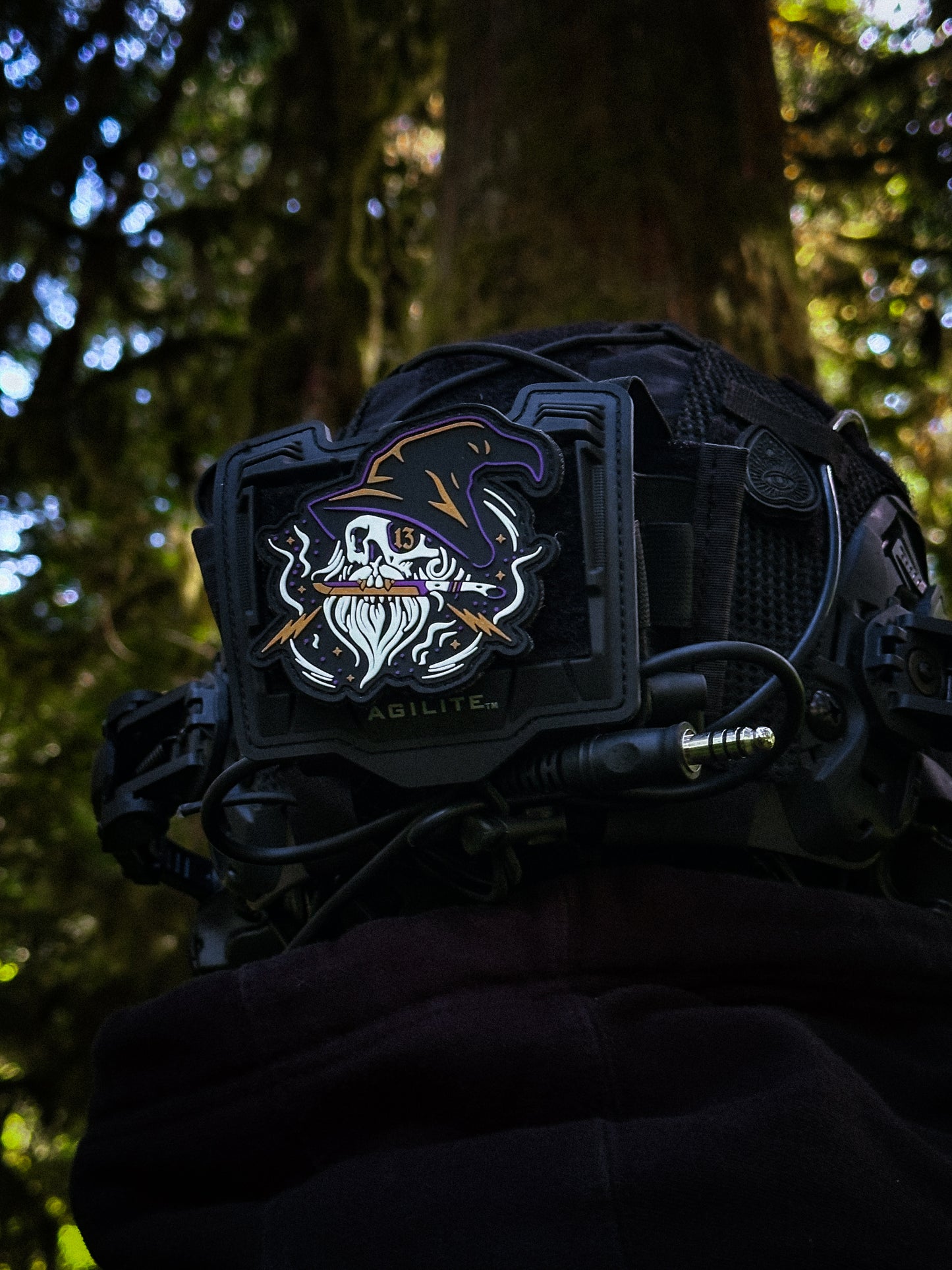 Warlord Entry - Thirteen Wizards Glow PVC Patch