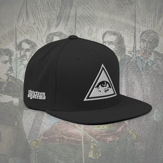 13 Illuminati Flatbill Snapback Hat
