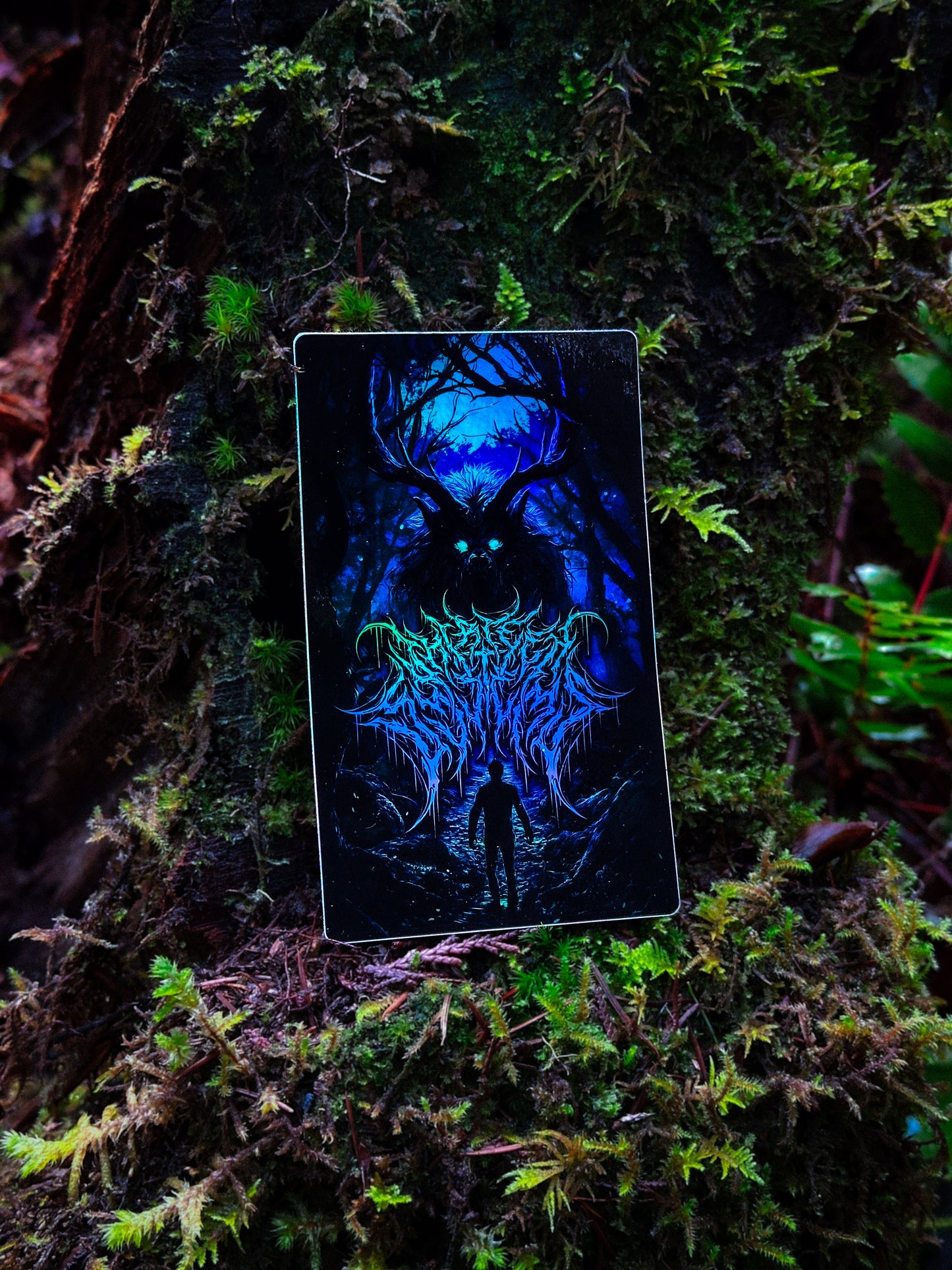 Deathcore Album Cover Holographic Slap