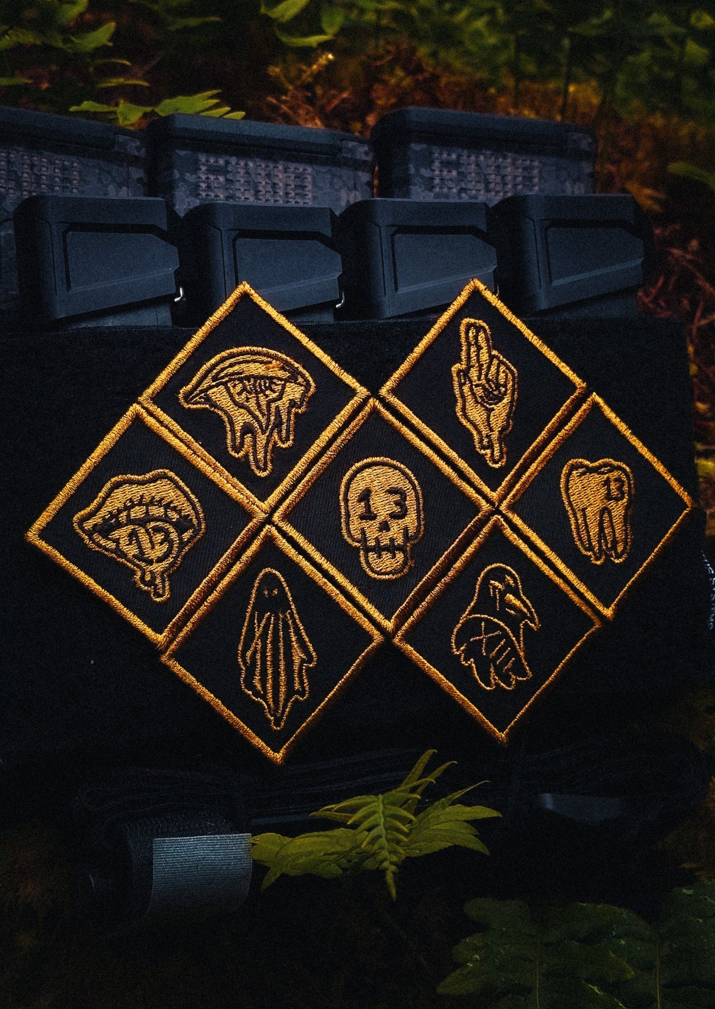 Cursed Merit Badge Patches - V1 Gold