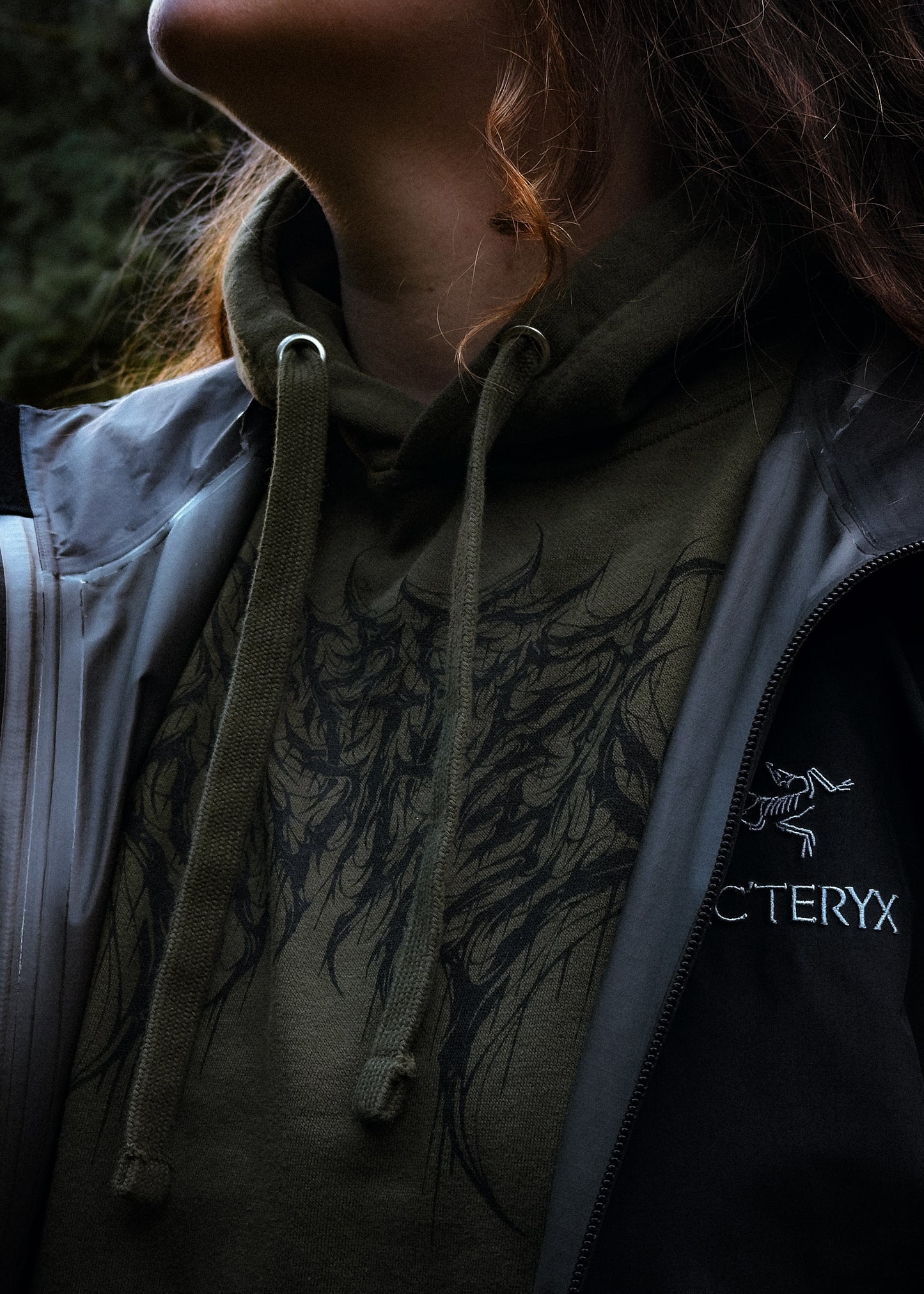 Thirteen Deathcore Hoodie - Ranger Green