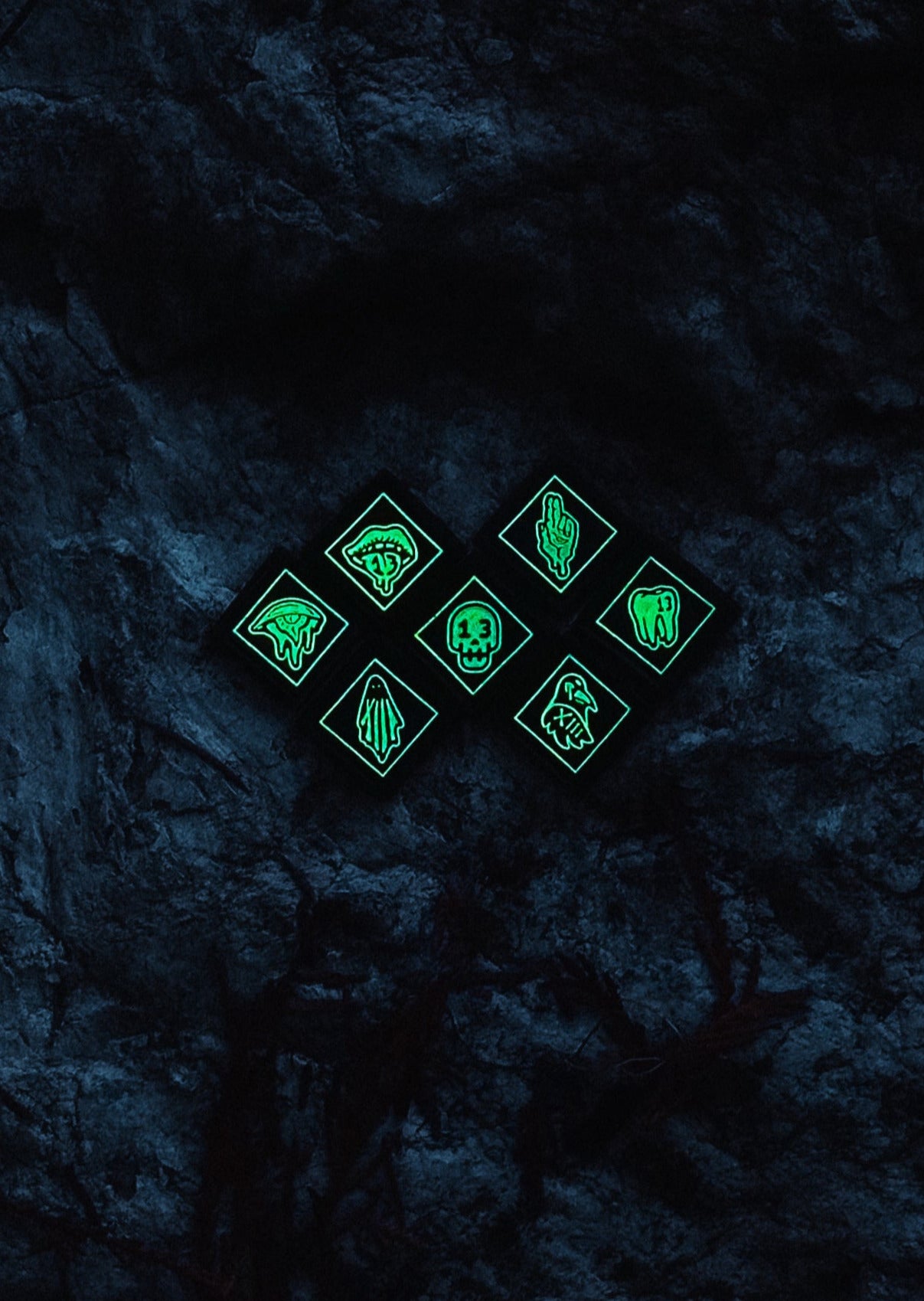 Cursed Merit Badge Ranger Eyes - Glow in the Dark