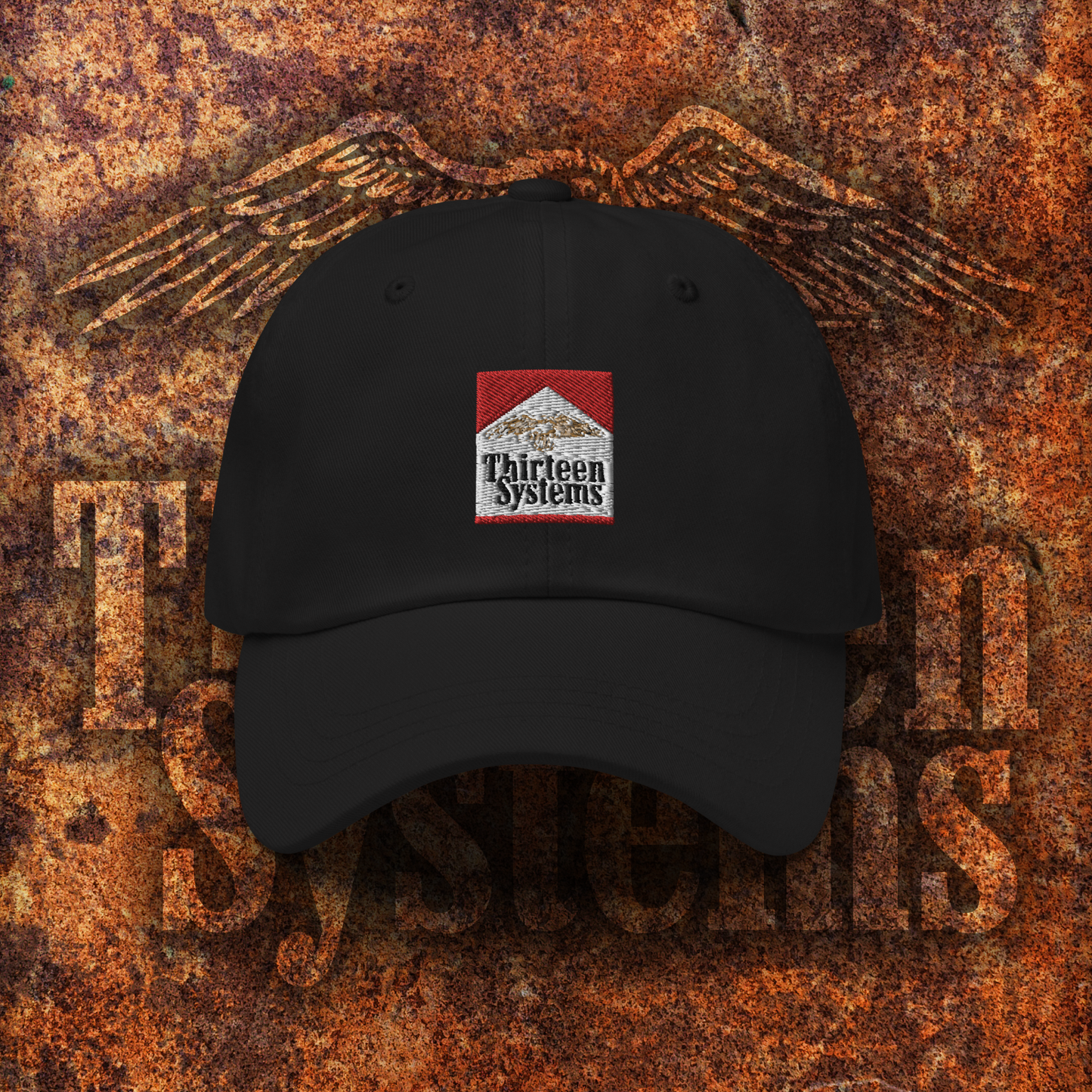 Pack of Smokes Dad Hat - Black