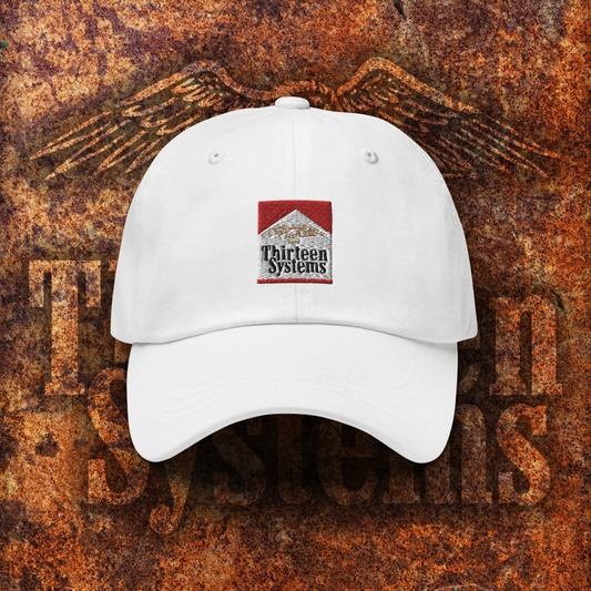Pack of Smokes Dad Hat - White