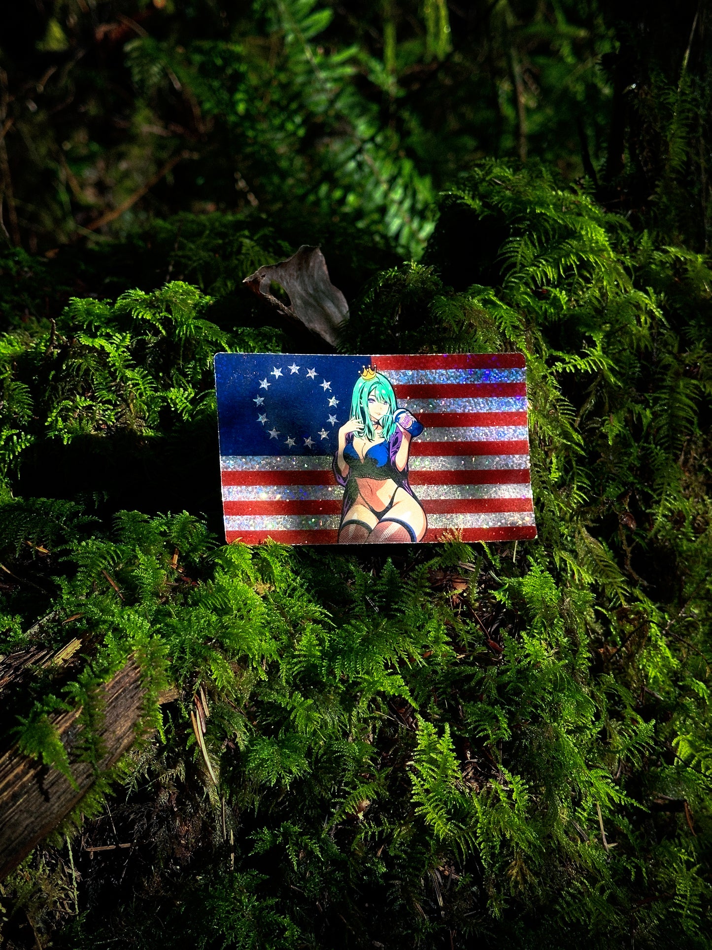 Slush Queen BETSY Flag Glitter Slap