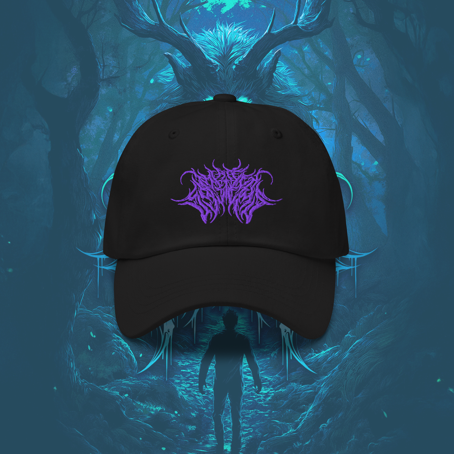 Deathcore Dad Hat - Black/Purple