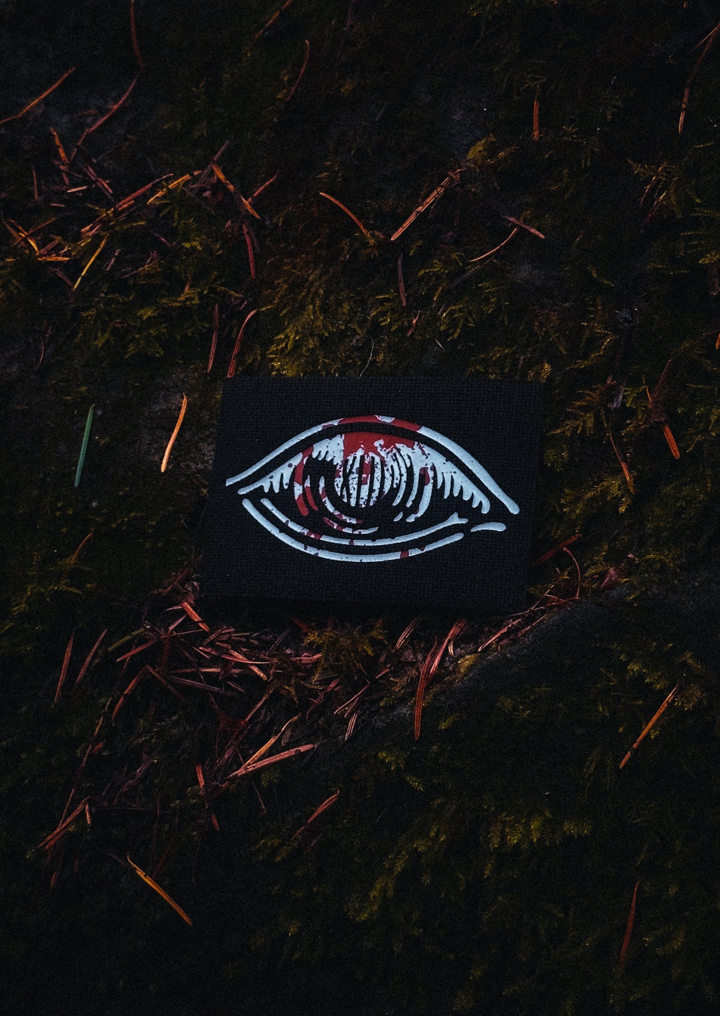 Bloodsplatter All Seeing Eye 3x2 Patch
