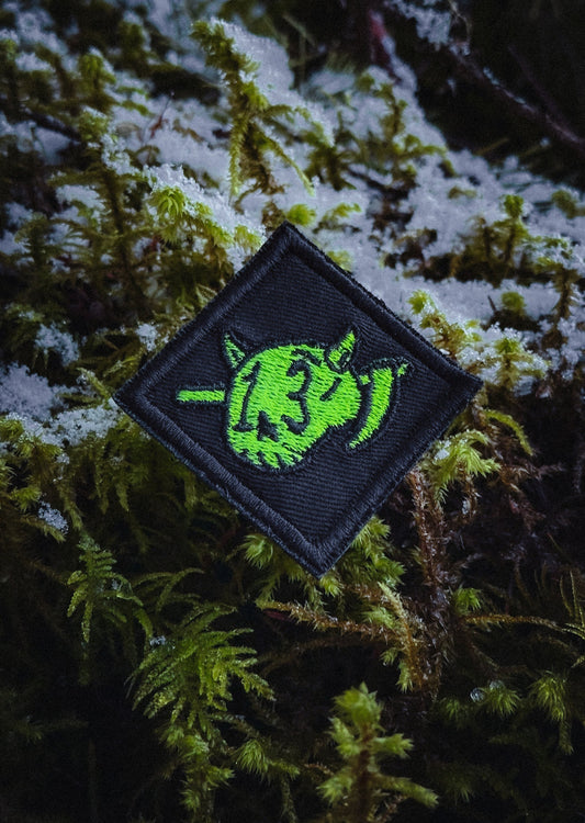 Reaper Badge Patch - Toxic Green