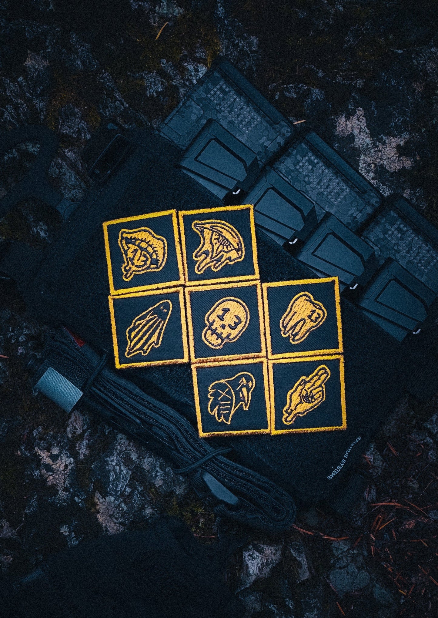 Cursed Merit Badge Patches - V1 Gold