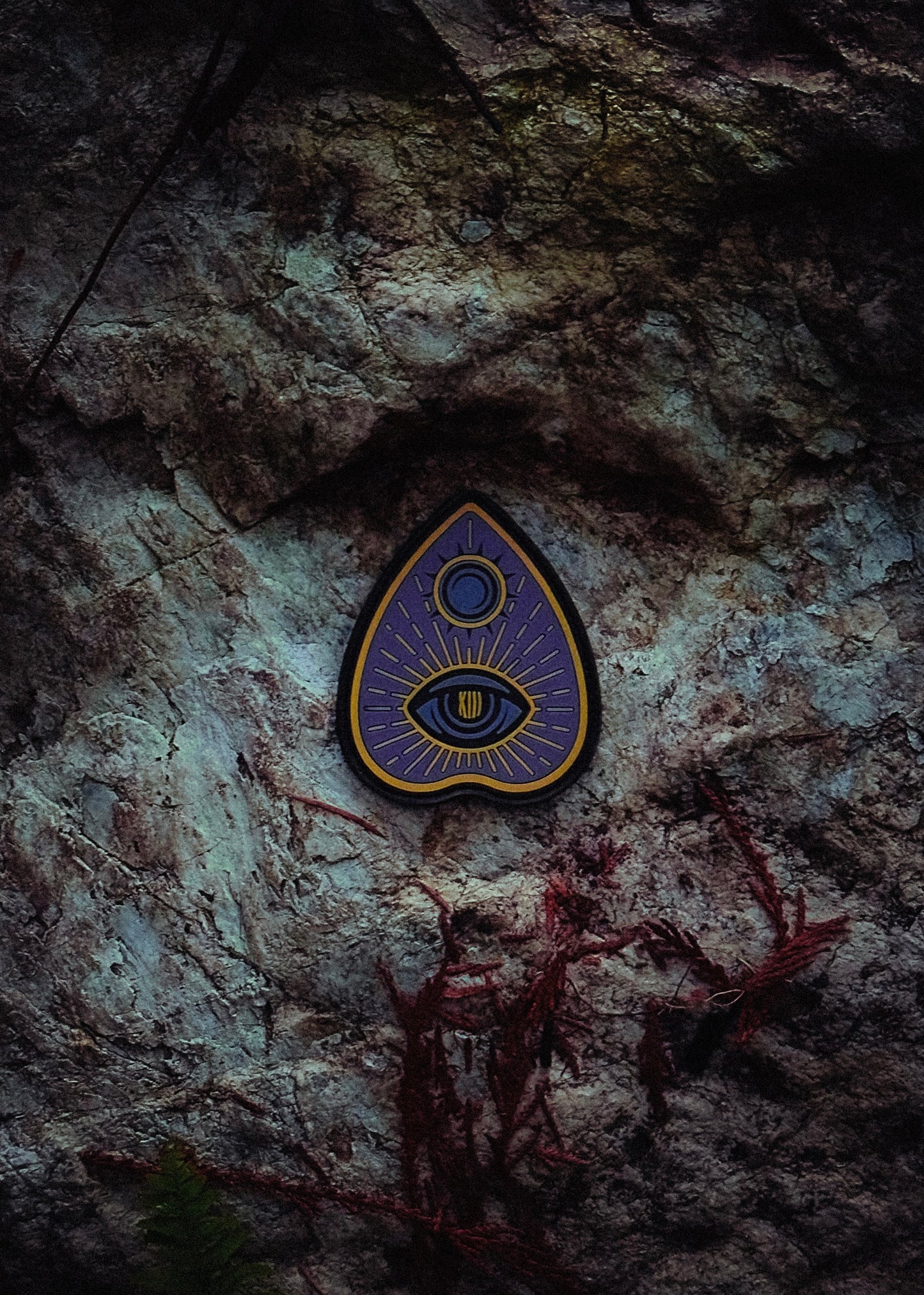 Skeletor Ouija Planchette PVC Patch