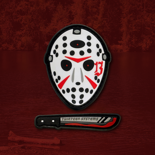 Friday the 13th PVC Patch Set