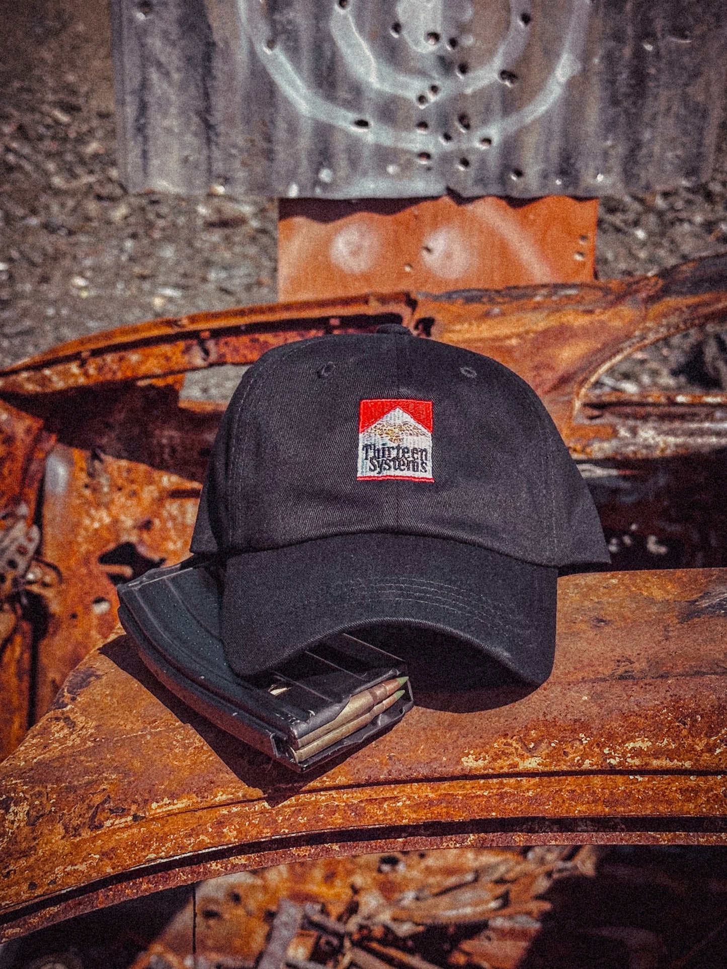 Pack of Smokes Dad Hat - Black