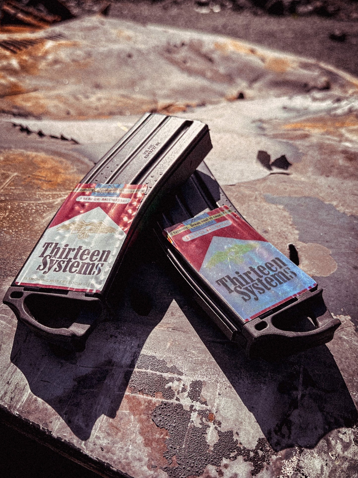 Pack of Smokes Holographic Slap