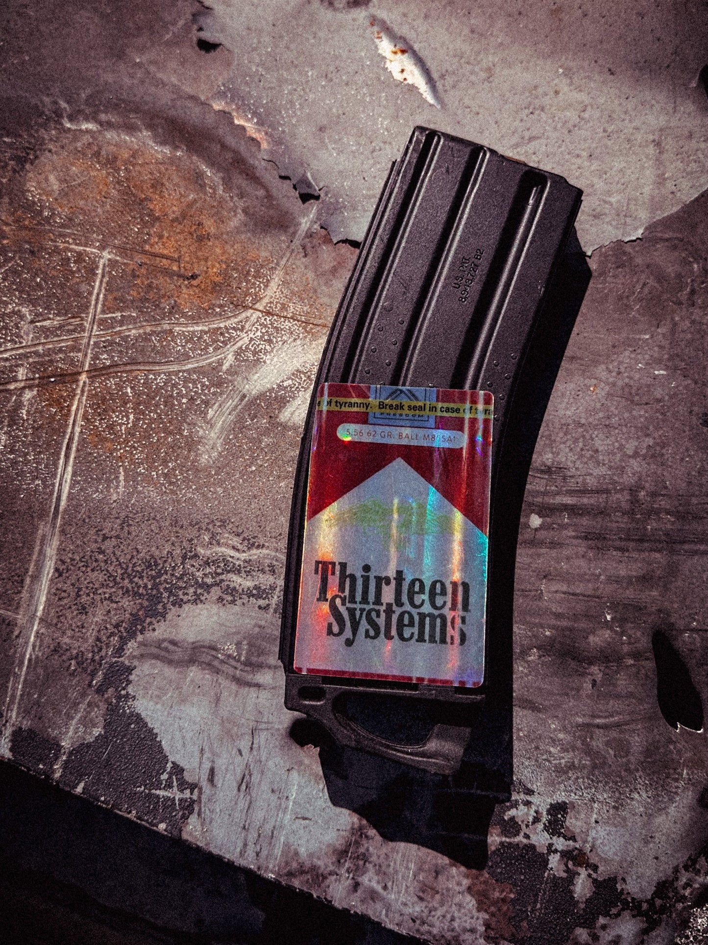 Pack of Smokes Holographic Slap