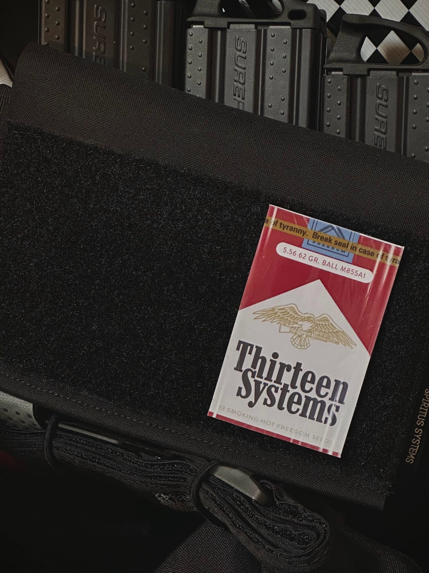 Pack of Smokes Printed Patch