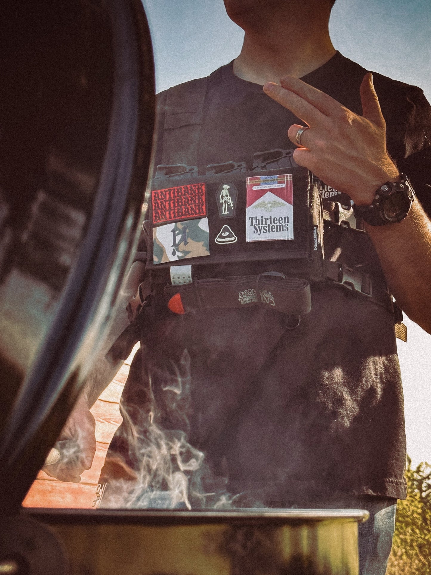 Pack of Smokes Printed Patch