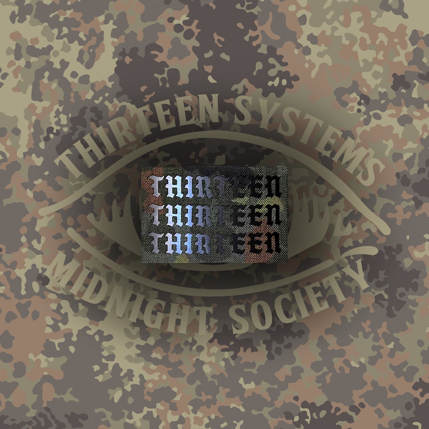 IR Flecktarn Triple Thirteen 3x2 Patch