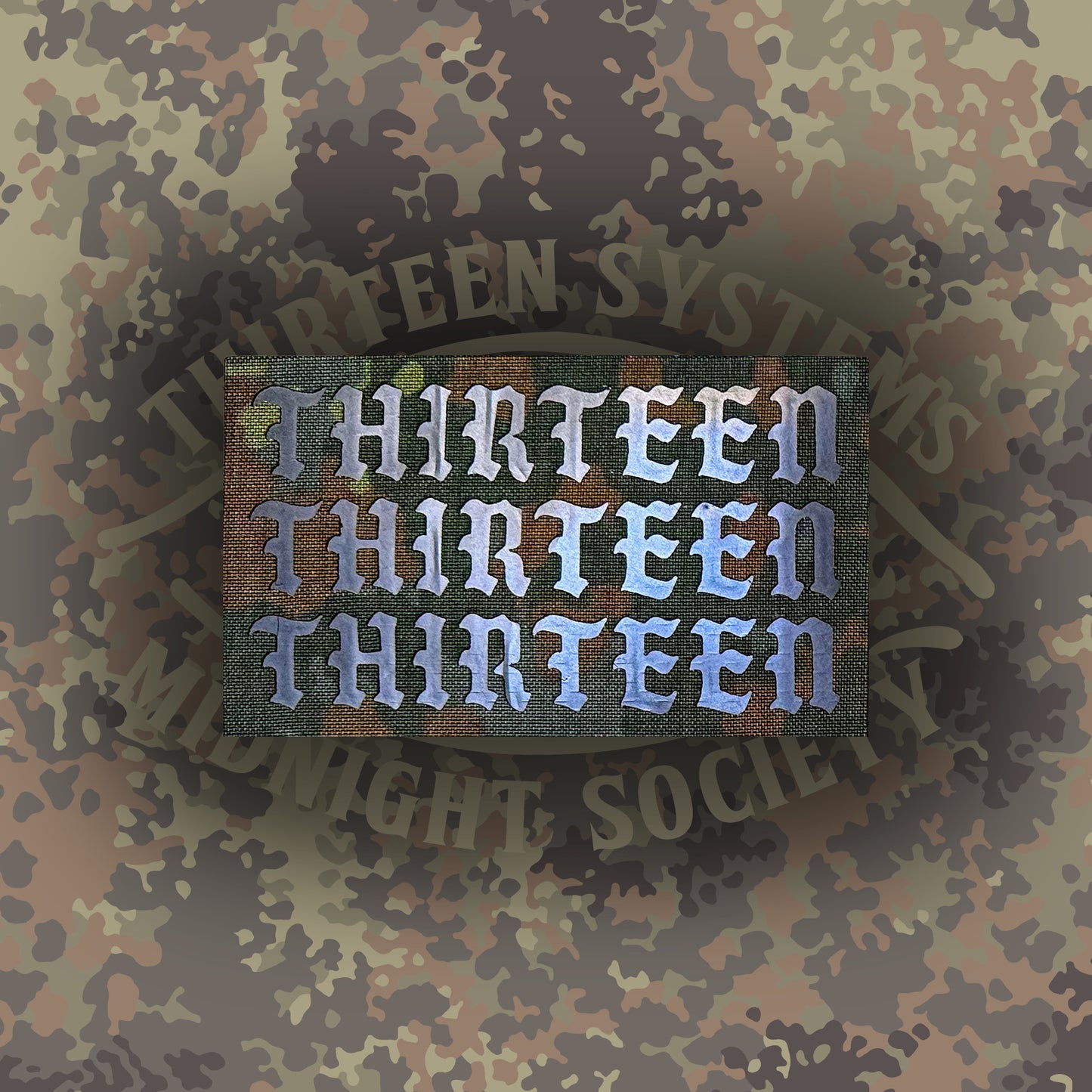 IR Flecktarn Triple Thirteen 5x3 Patch