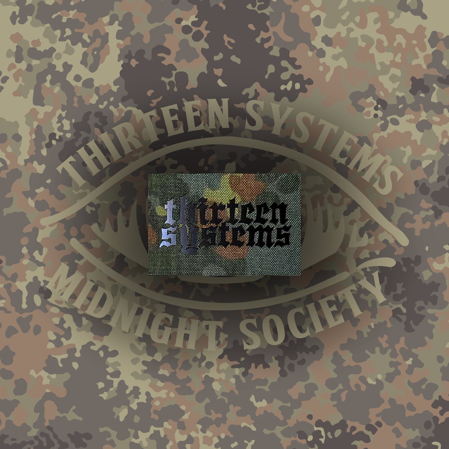 IR Flecktarn Thirteen Systems 3x2 Patch