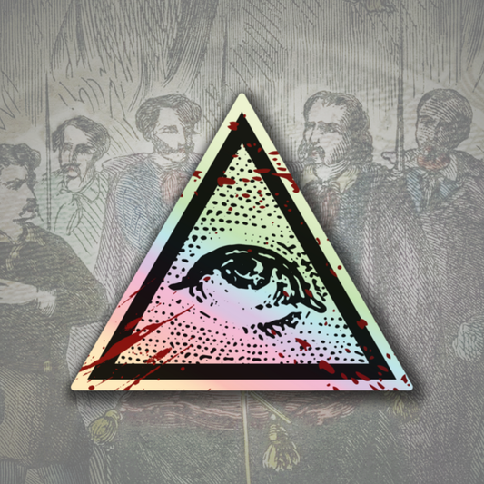 Illuminati Eye Holographic Slap