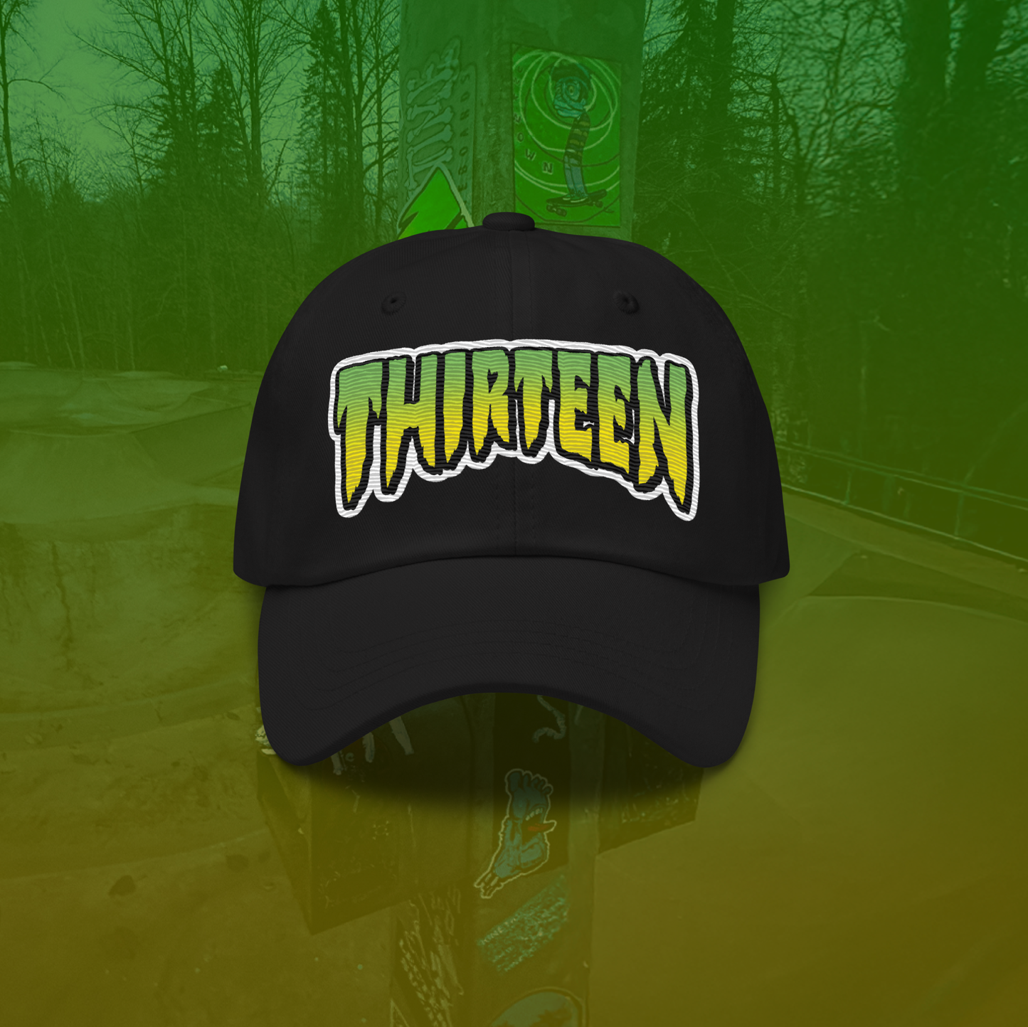 Thirteen Skate Dad Hat