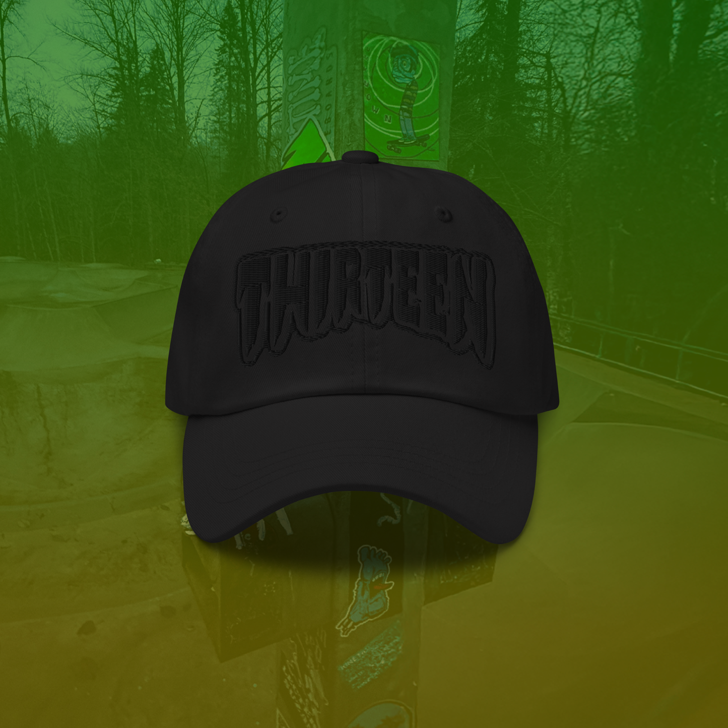 Thirteen Skate Subdued Dad hat