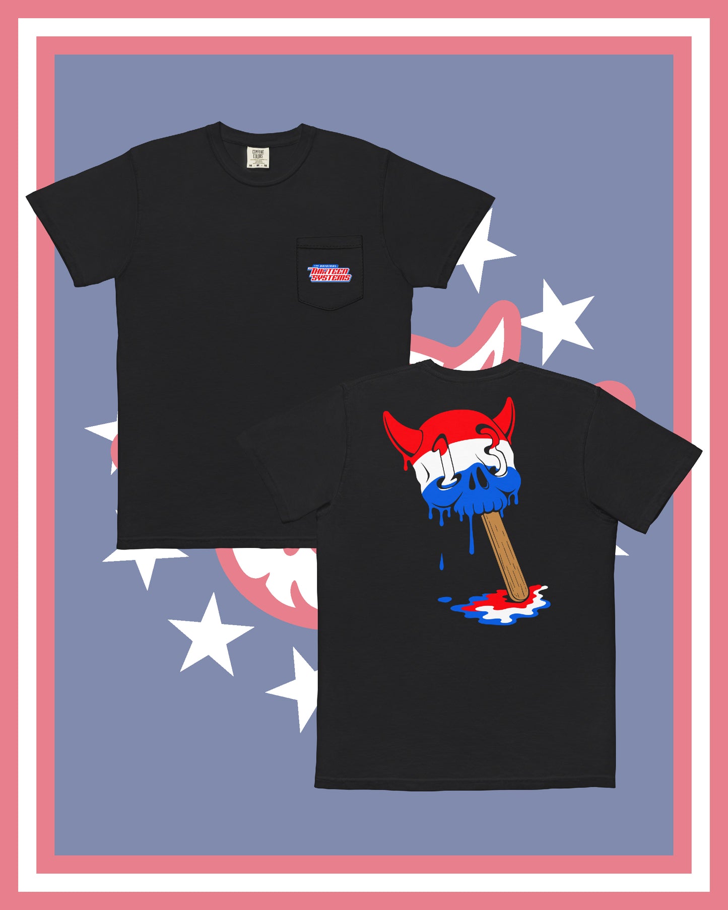 Reaper Bomb Pop Pocket Tee