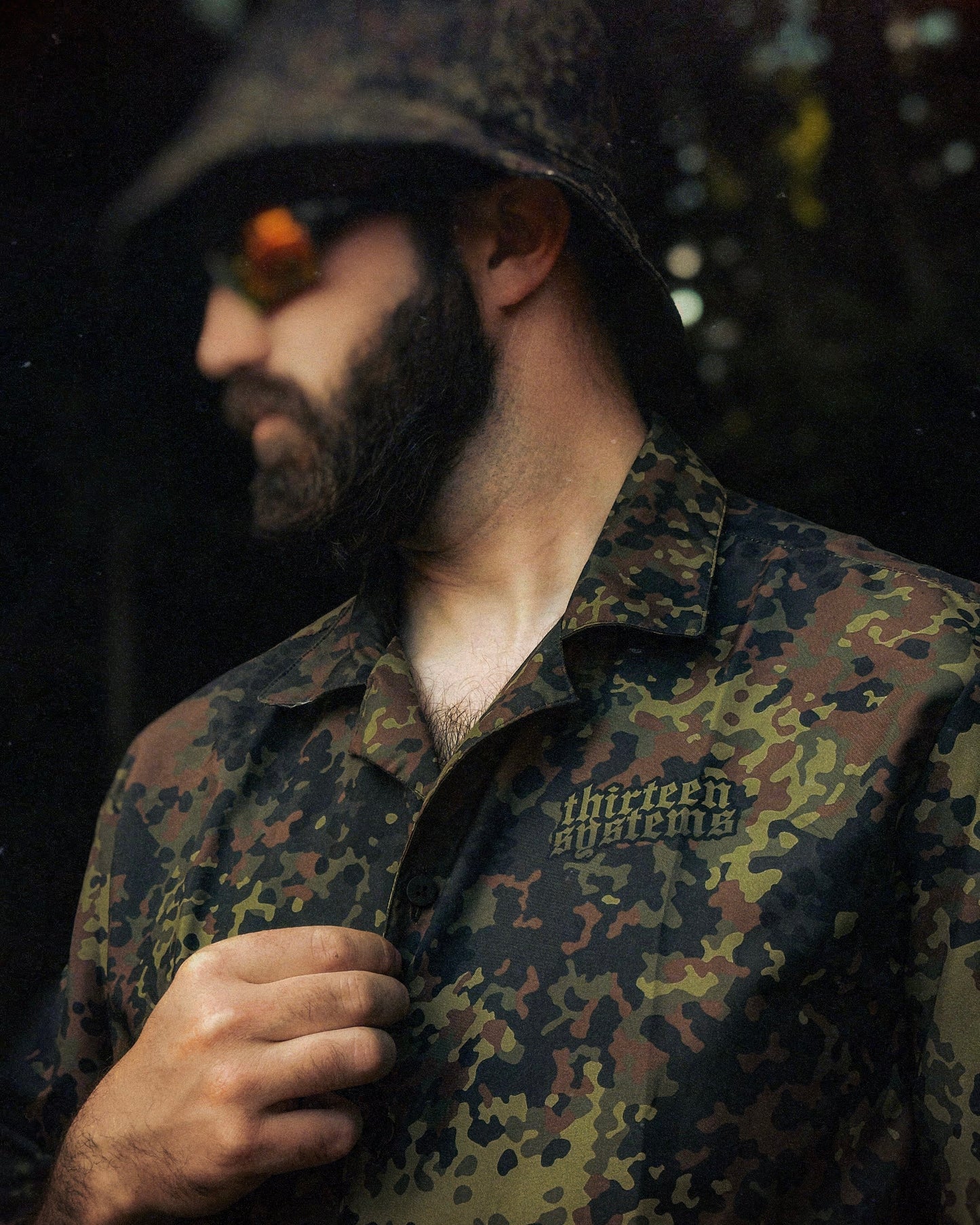 Flecktarn Button Up Shirt