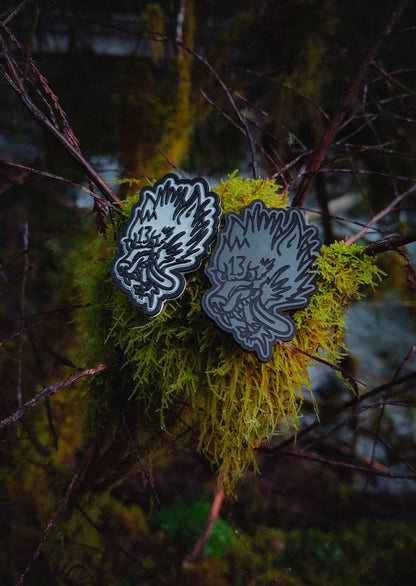 Wolf Head PVC Patch