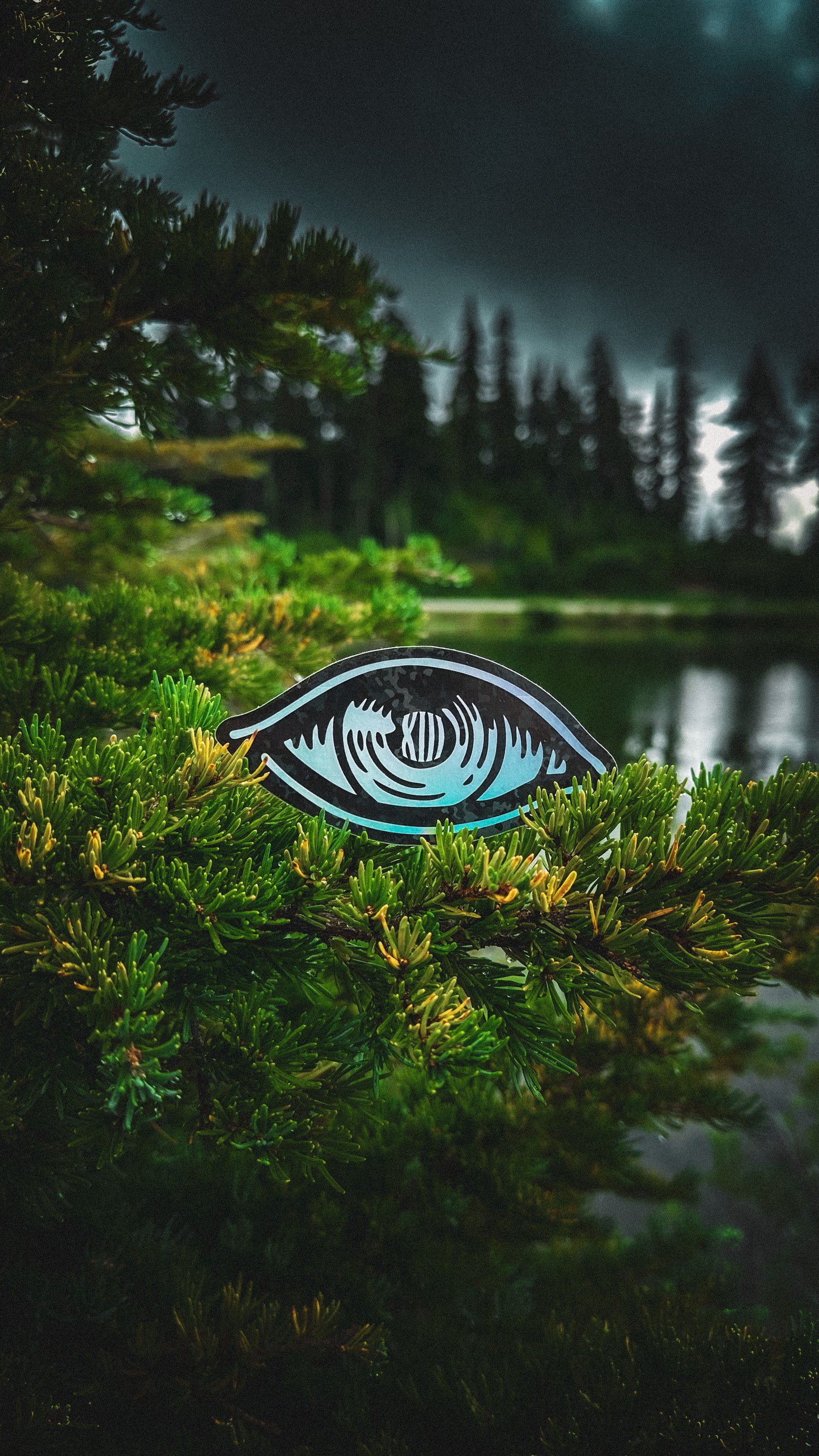 Blacktarn All Seeing Eye Holographic Slap