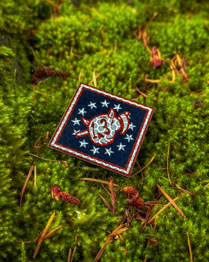 Patriotic Reaper Badge Patch