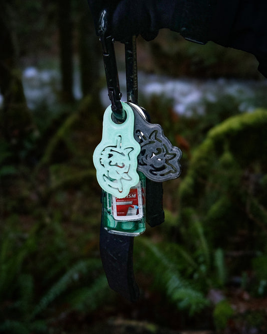 Reaper Stencil Keychain