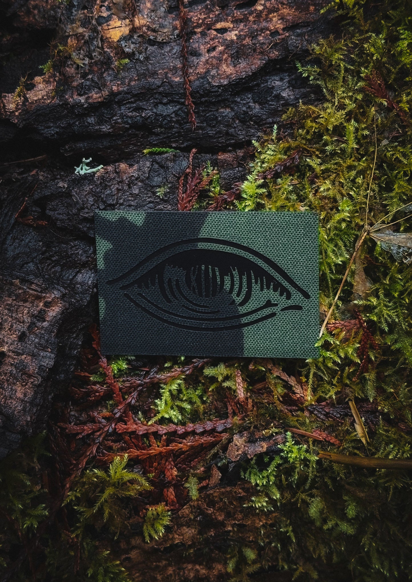 All Seeing Eye 3x2 Patch - God's Plaid M81/IR