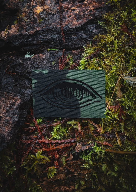 All Seeing Eye 3x2 Patch - God's Plaid M81/IR