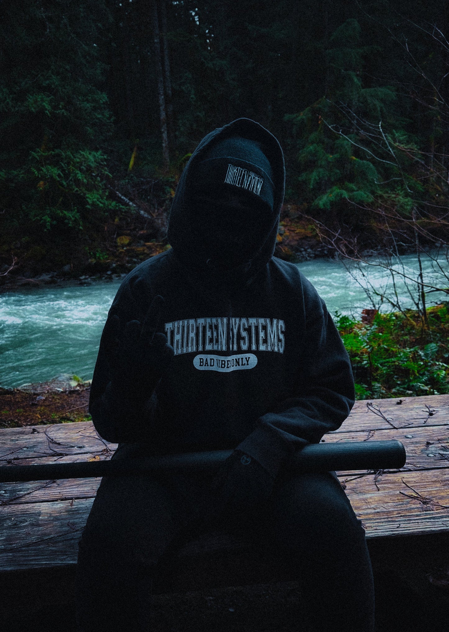 Thirteen Bad Vibes Only Hoodie