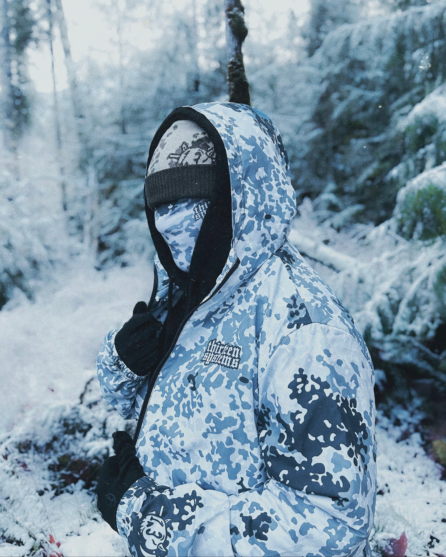 Alpine Flecktarn Lightweight Zip-Up Windbreaker