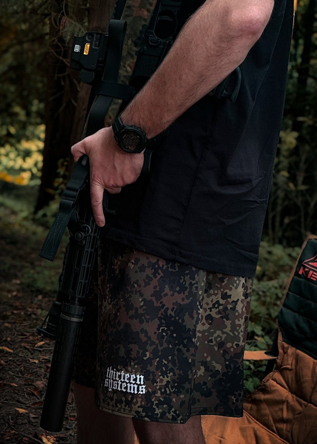 Flecktarn Shorts