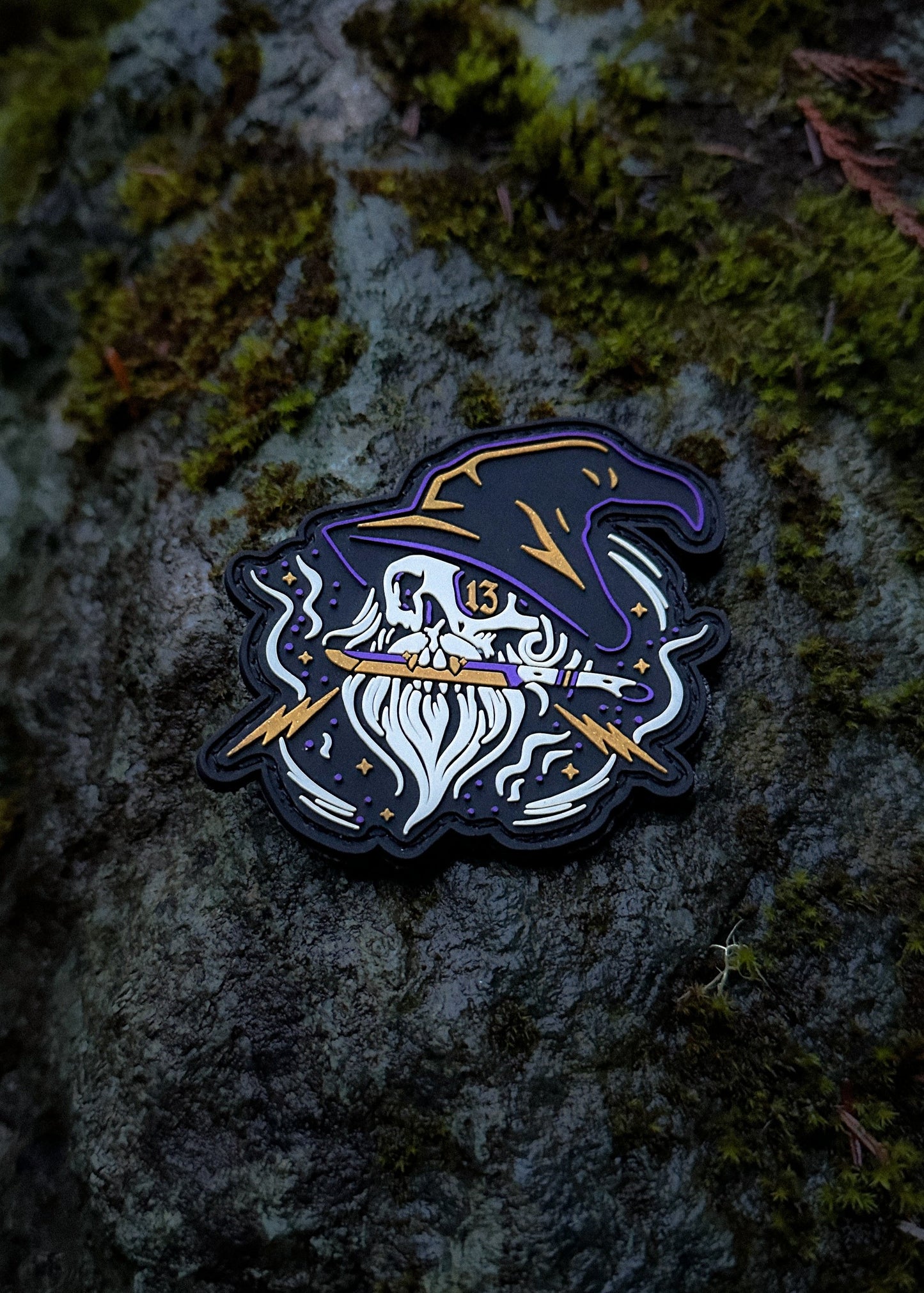 Thirteen Wizards Glow PVC Patch