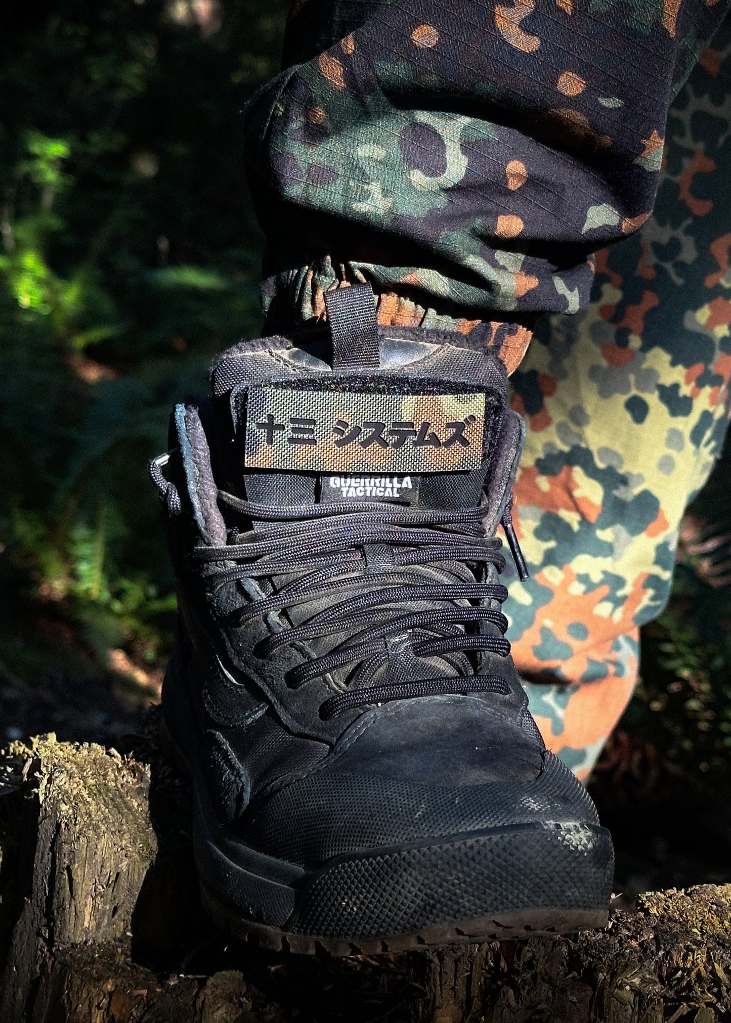 Katakana 3x1 Strip Patch - Flecktarn/IR