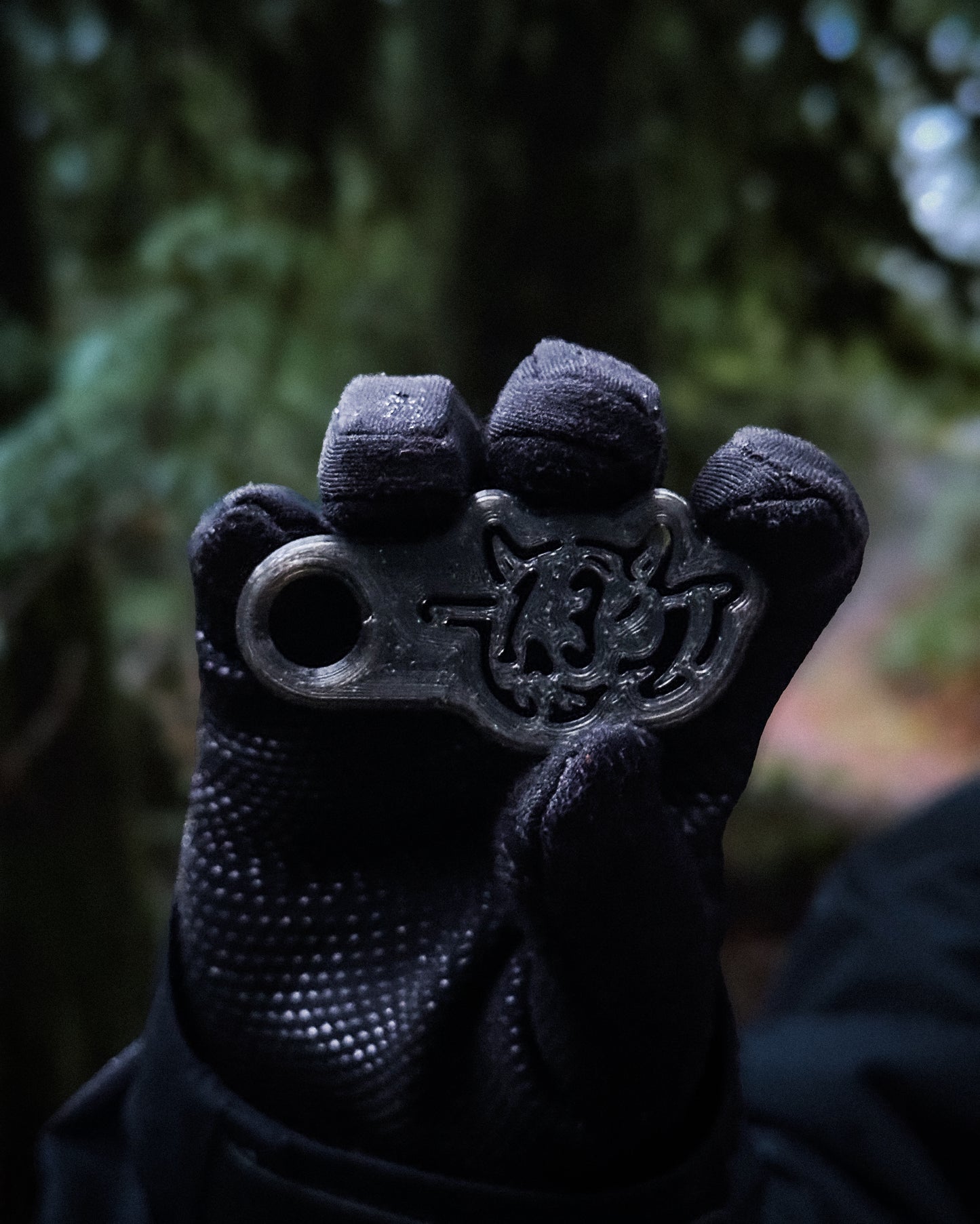 Reaper Stencil Keychain