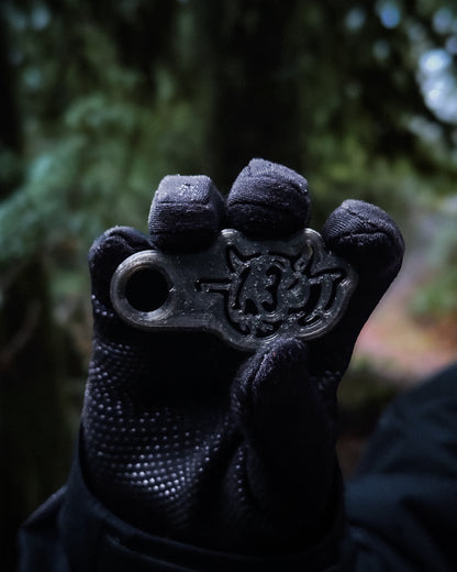 Reaper Stencil Keychain