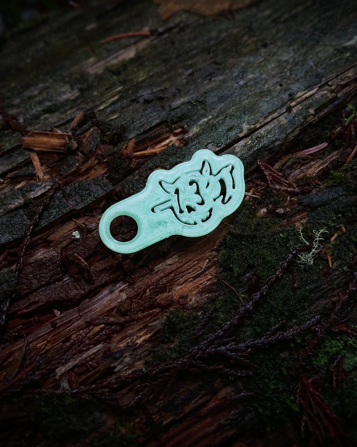 Reaper Stencil Keychain