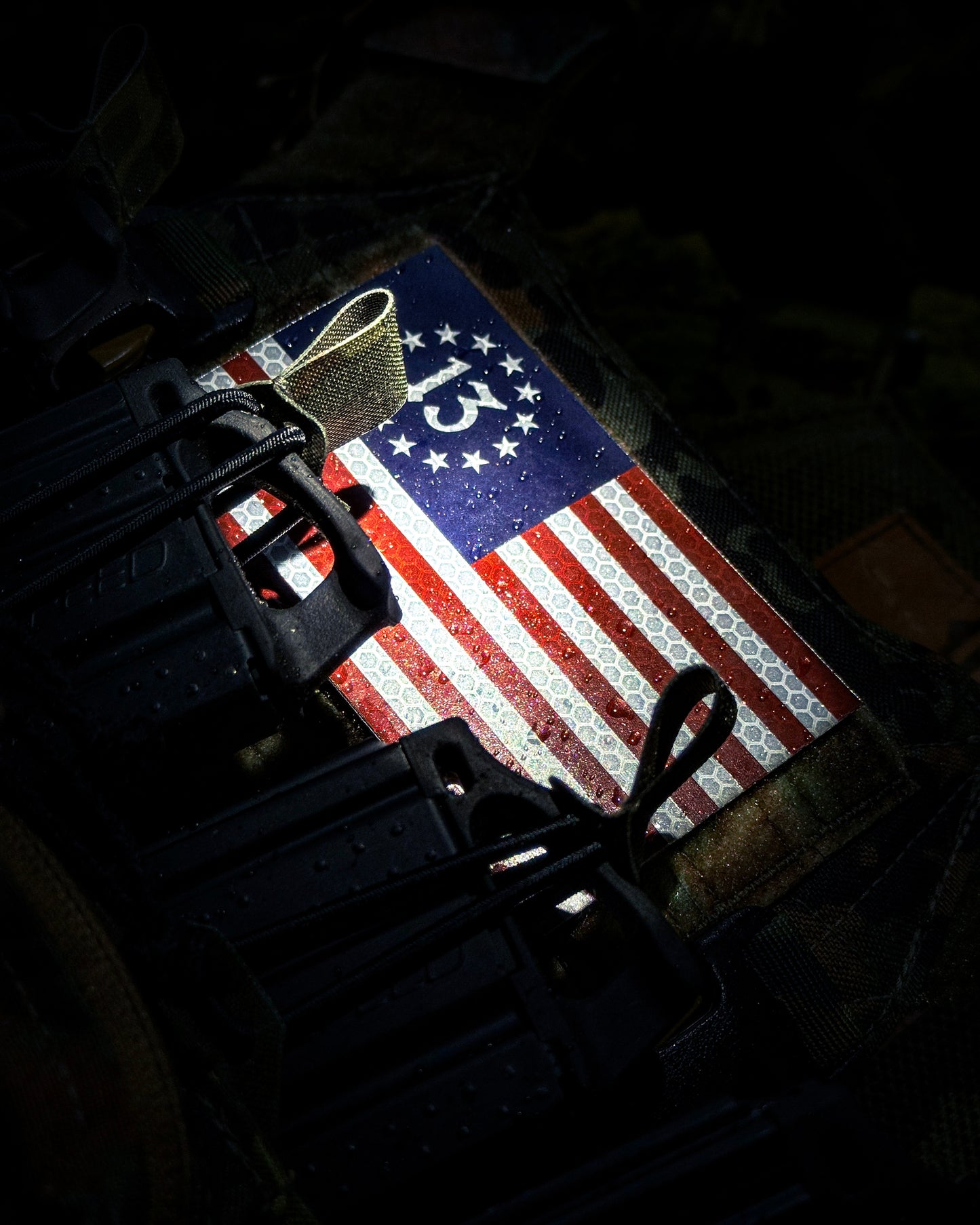 5x3 - Patriotic 13 Betsy Flag Patch