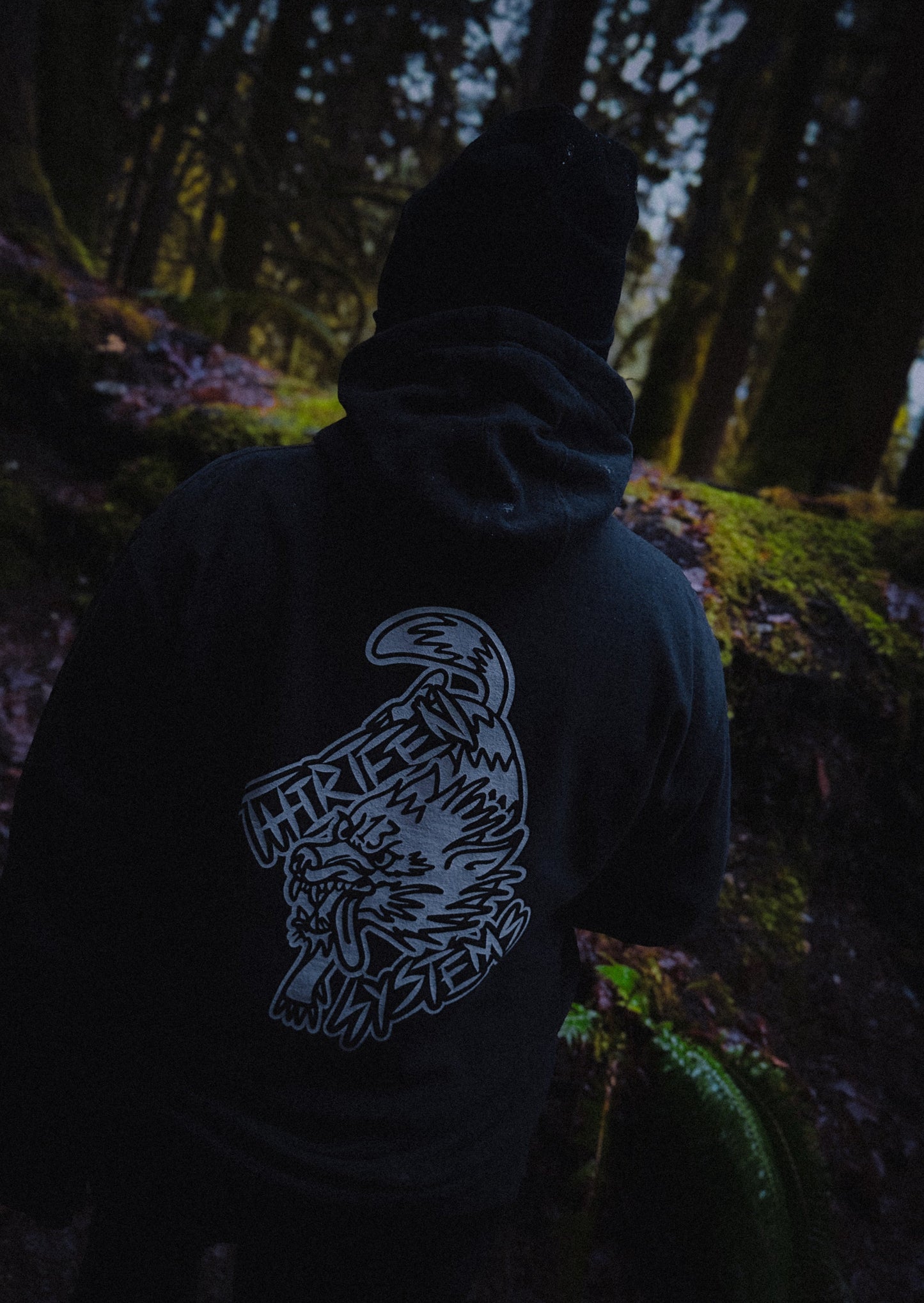 Never Sleep Wolf Hoodie