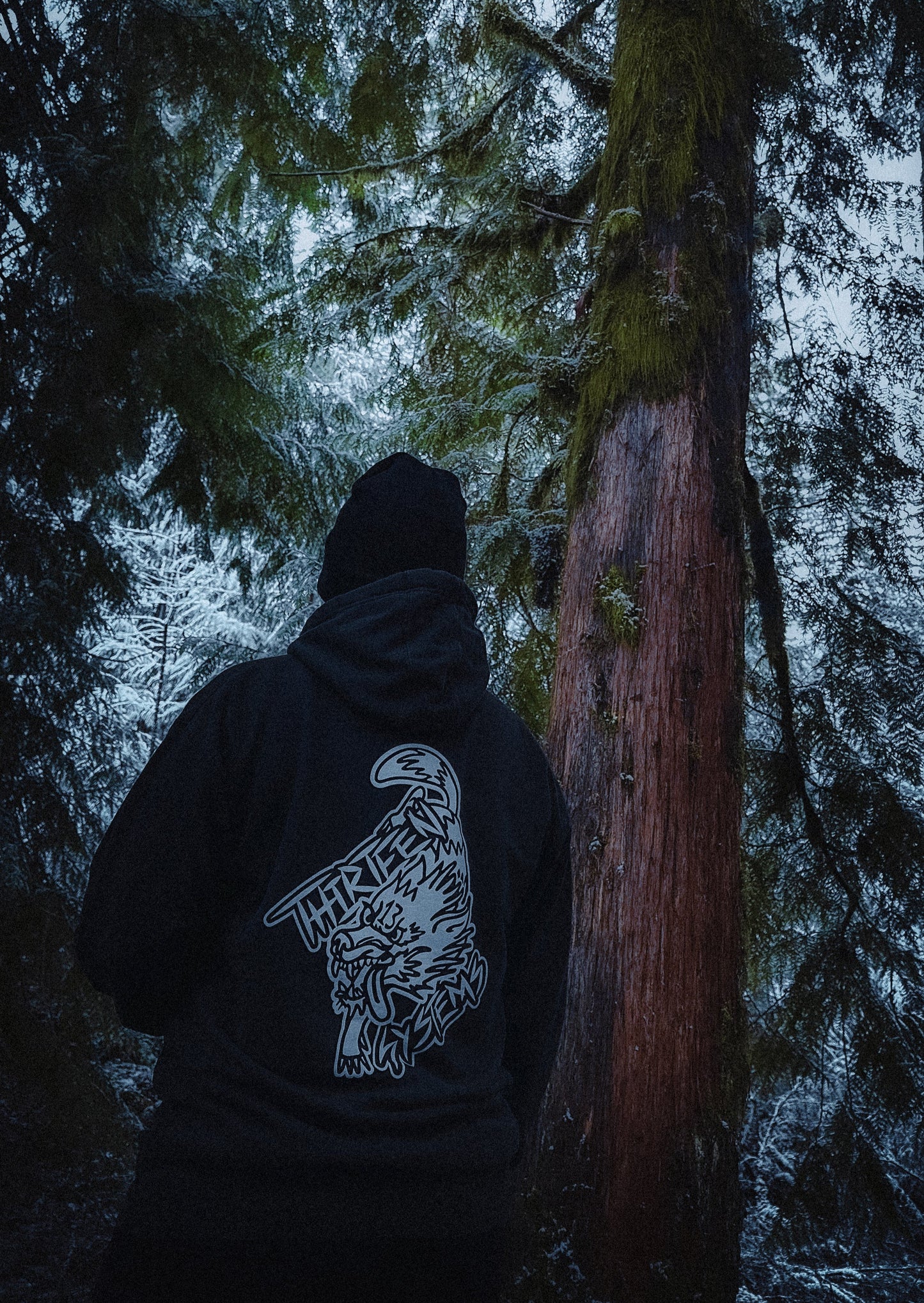 Never Sleep Wolf Hoodie