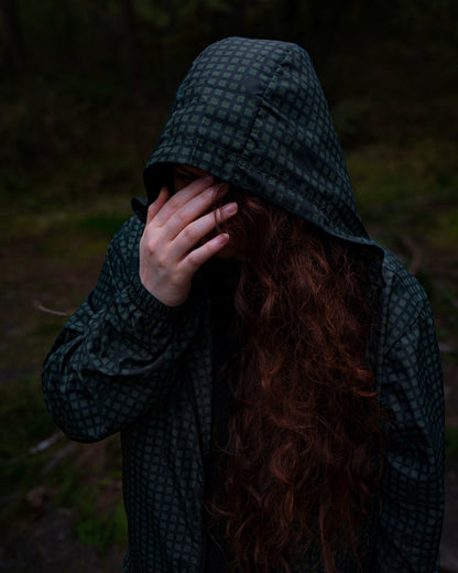 Desert Night Camo Lightweight Zip-Up Windbreaker
