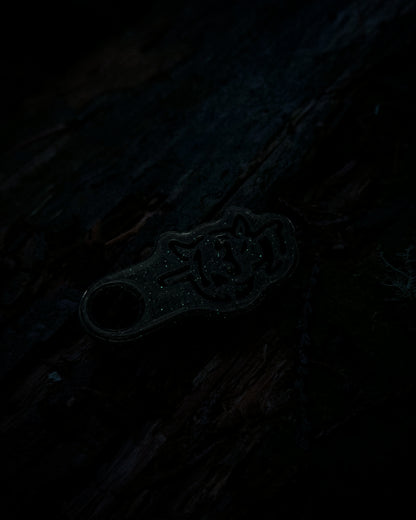 Reaper Stencil Keychain