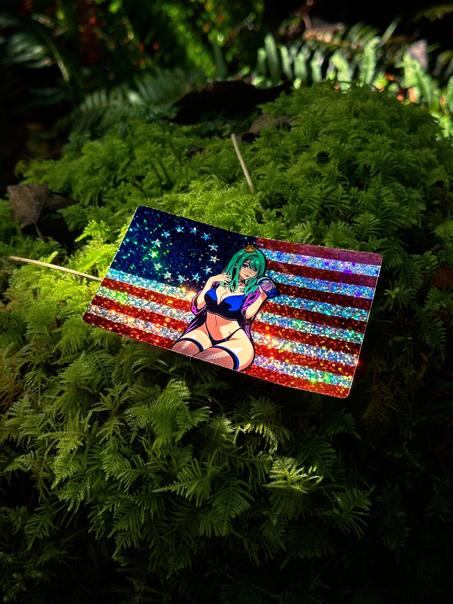 Slush Queen BETSY Flag Glitter Slap
