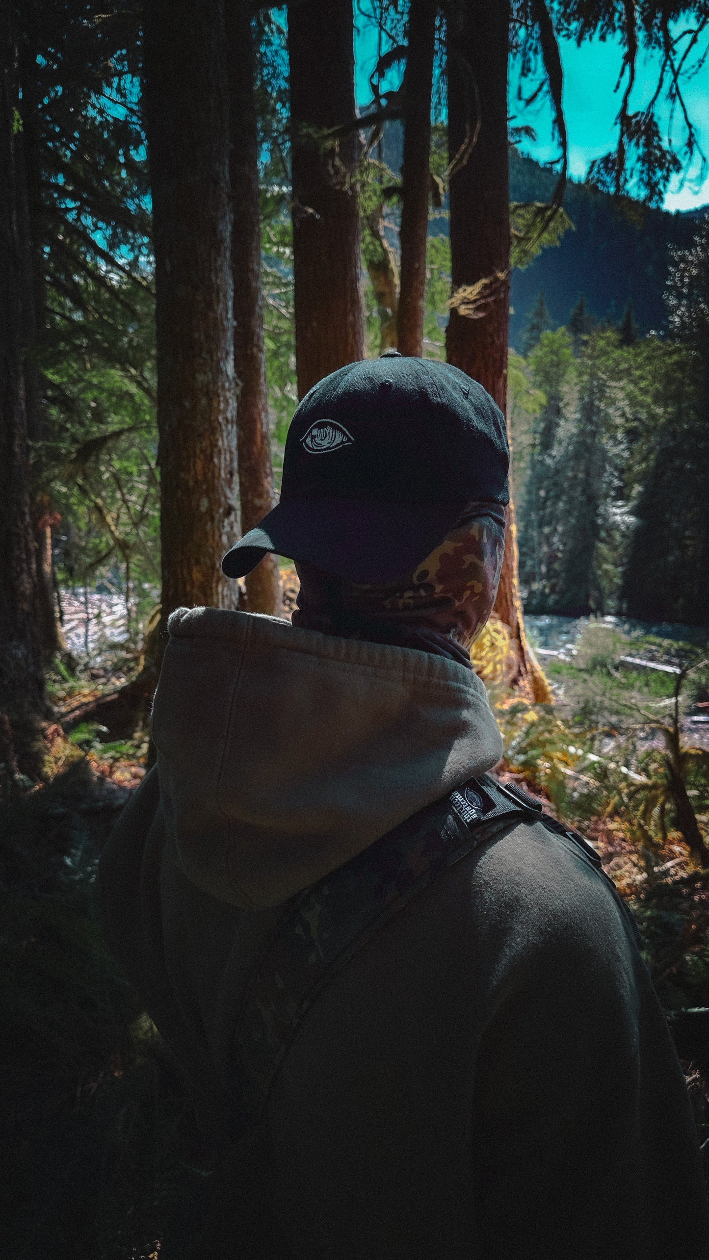 All Seeing Eye Dad Hat - Black